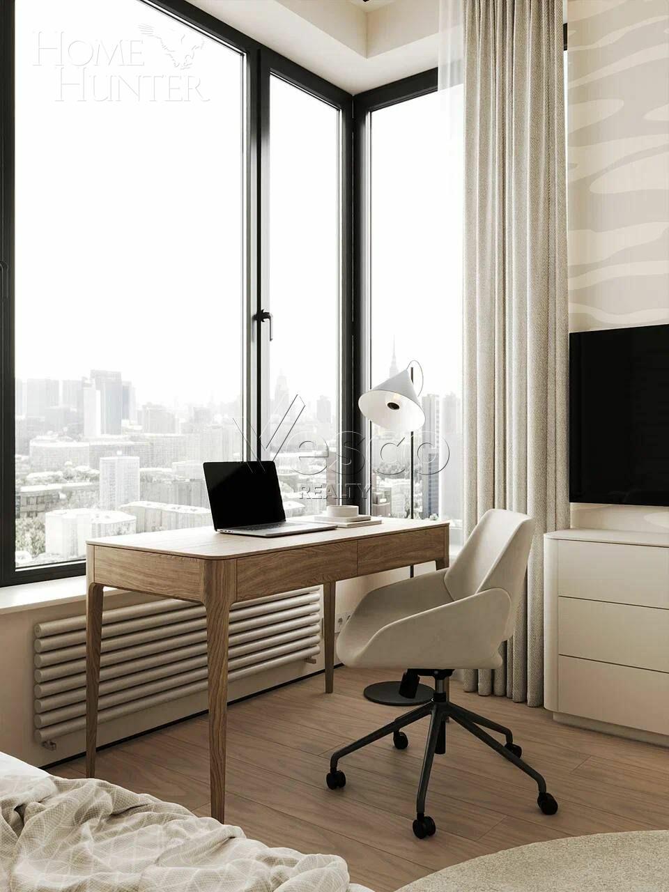 4-КОМН. КВАРТИРА С ОТДЕЛКОЙ 123 М² НА 23 ЭТАЖЕ