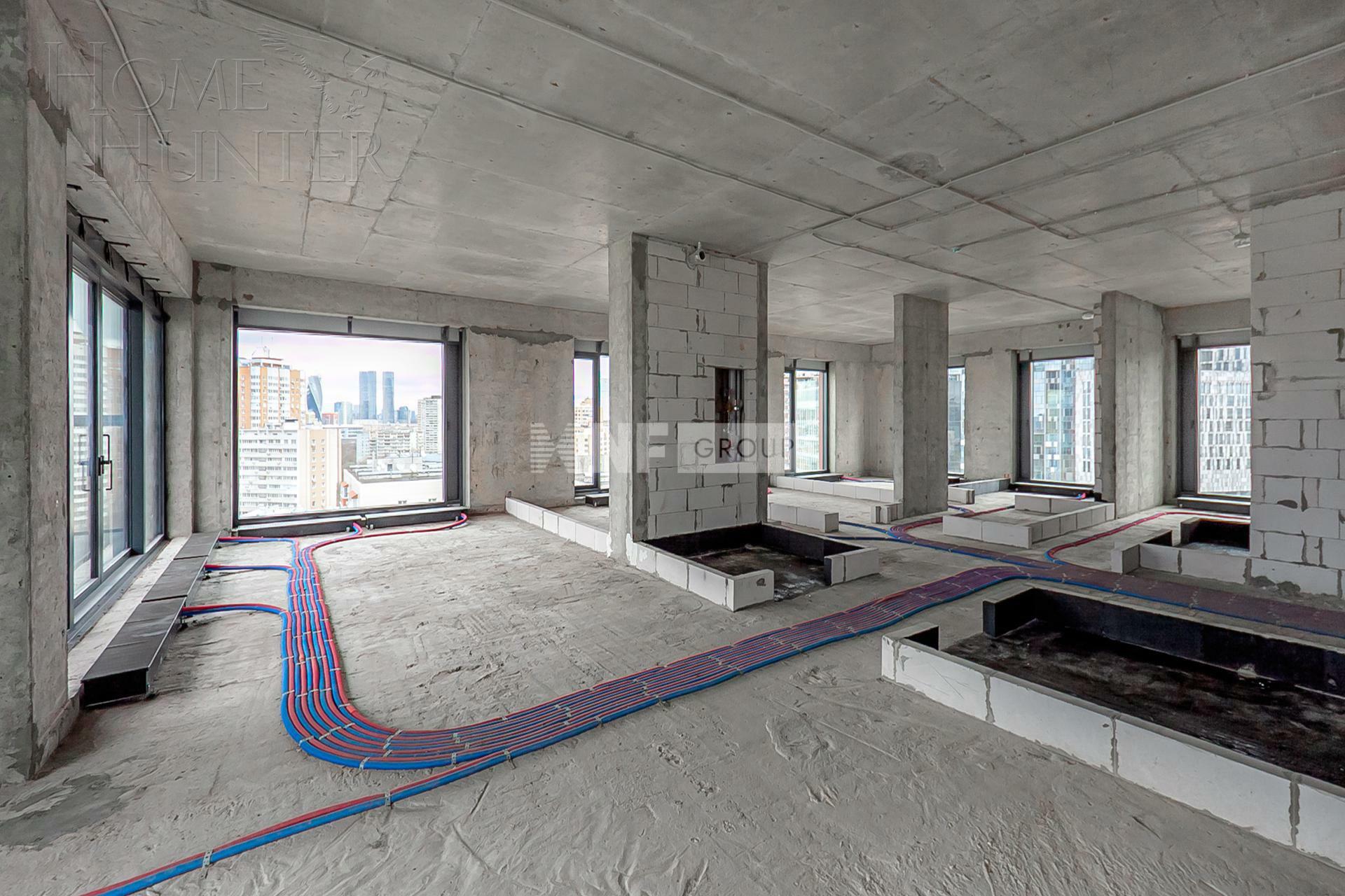 5-КОМН. КВАРТИРА БЕЗ ОТДЕЛКИ 192 М² НА 4 ЭТАЖЕ