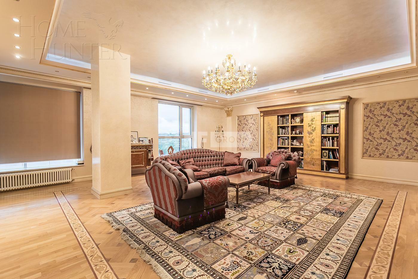 5-КОМН. КВАРТИРА С ОТДЕЛКОЙ 328.6 М² НА 4 ЭТАЖЕ
