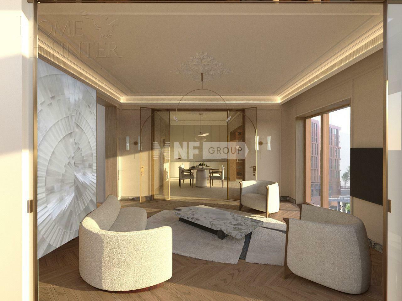 3-КОМН. КВАРТИРА БЕЗ ОТДЕЛКИ 136.9 М² НА 5 ЭТАЖЕ