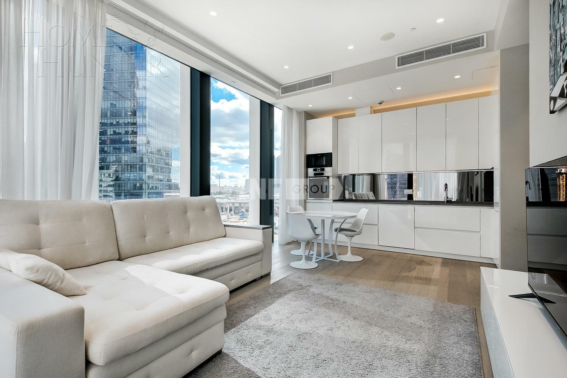 3-КОМН. АПАРТАМЕНТЫ С ОТДЕЛКОЙ 90 М² НА 6 ЭТАЖЕ