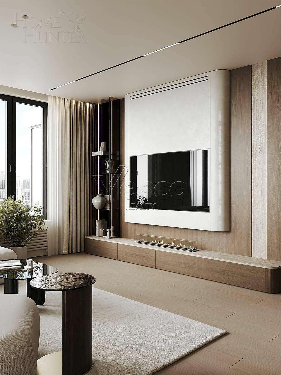 4-КОМН. КВАРТИРА С ОТДЕЛКОЙ 130 М² НА 24 ЭТАЖЕ