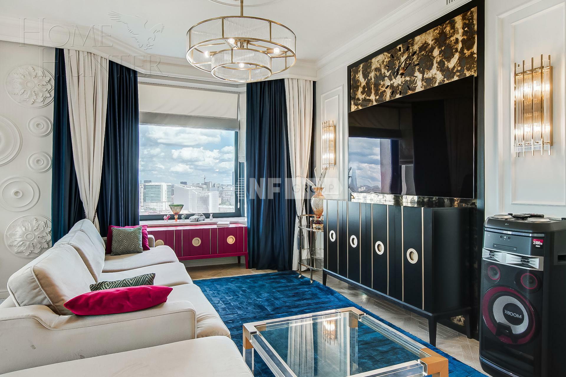 4-КОМН. КВАРТИРА С ОТДЕЛКОЙ 133.4 М² НА 23 ЭТАЖЕ