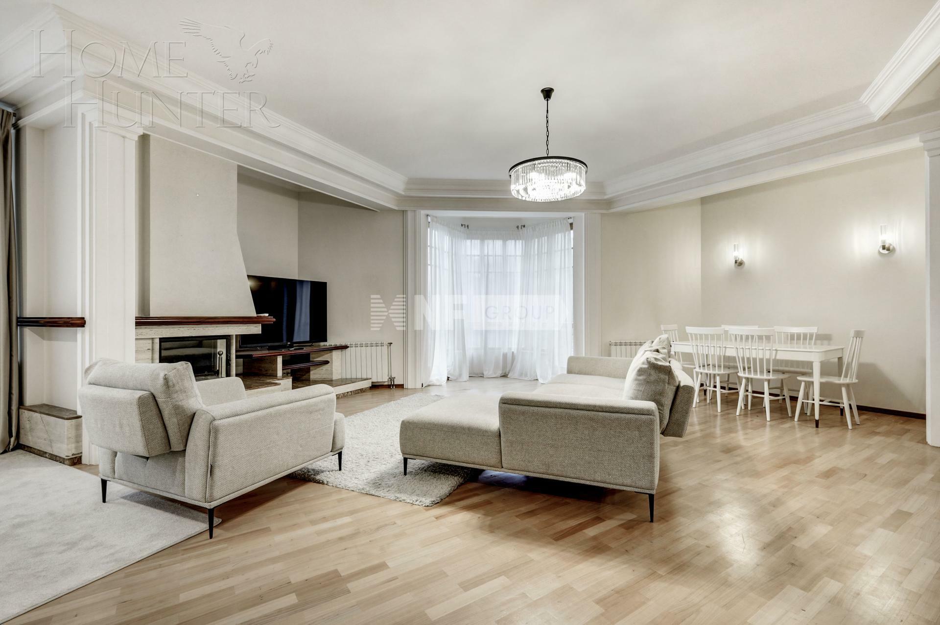 4-КОМН. КВАРТИРА С ОТДЕЛКОЙ 193 М² НА 4 ЭТАЖЕ