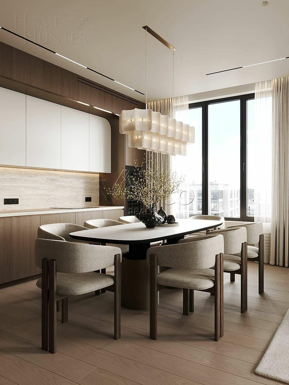 4-КОМН. КВАРТИРА С ОТДЕЛКОЙ 130 М² НА 24 ЭТАЖЕ