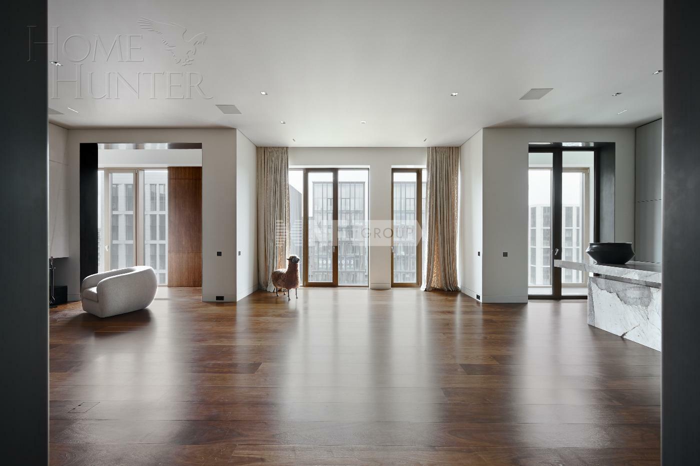 2-УРОВНЕВЫЙ ПЕНТХАУС С ОТДЕЛКОЙ 342.4 М² НА 11 ЭТАЖЕ