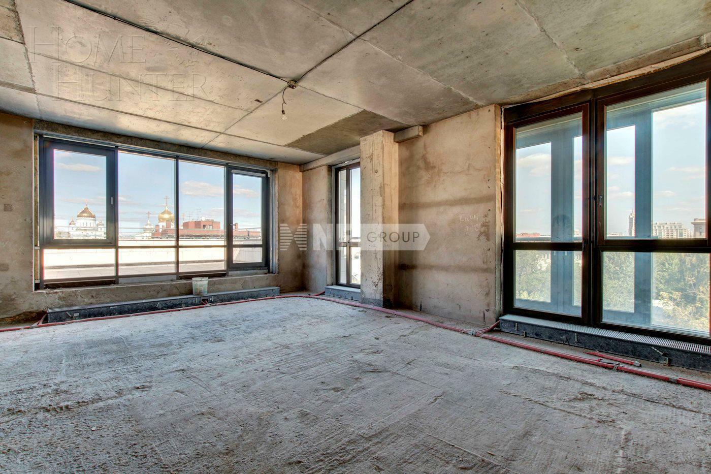 4-КОМН. ПЕНТХАУС БЕЗ ОТДЕЛКИ 347.5 М² НА 6 ЭТАЖЕ