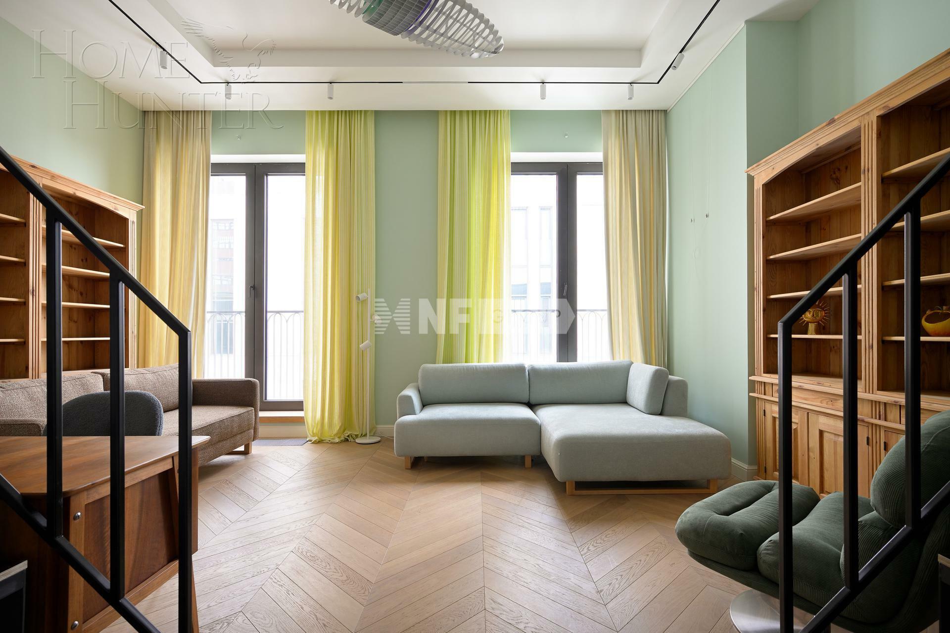 3-КОМН. ПЕНТХАУС С ОТДЕЛКОЙ 214.7 М² НА 6 ЭТАЖЕ