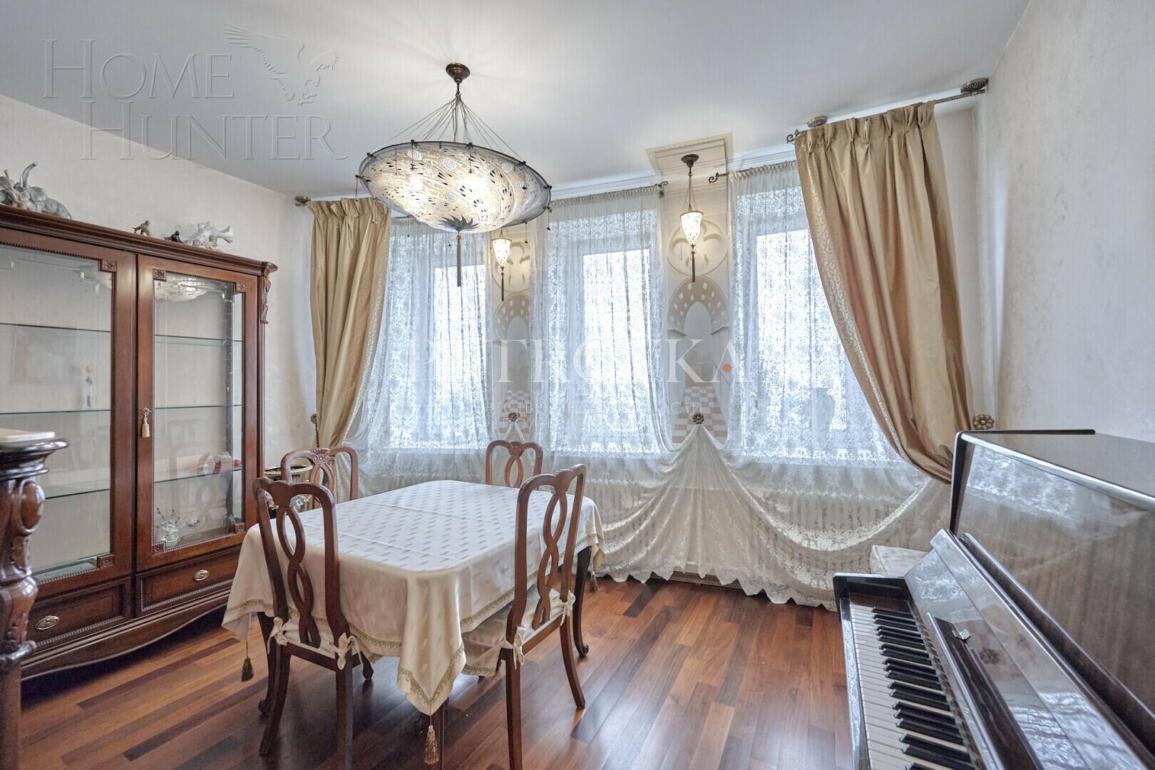 5-КОМН. КВАРТИРА С ОТДЕЛКОЙ 162.1 М² НА 10 ЭТАЖЕ