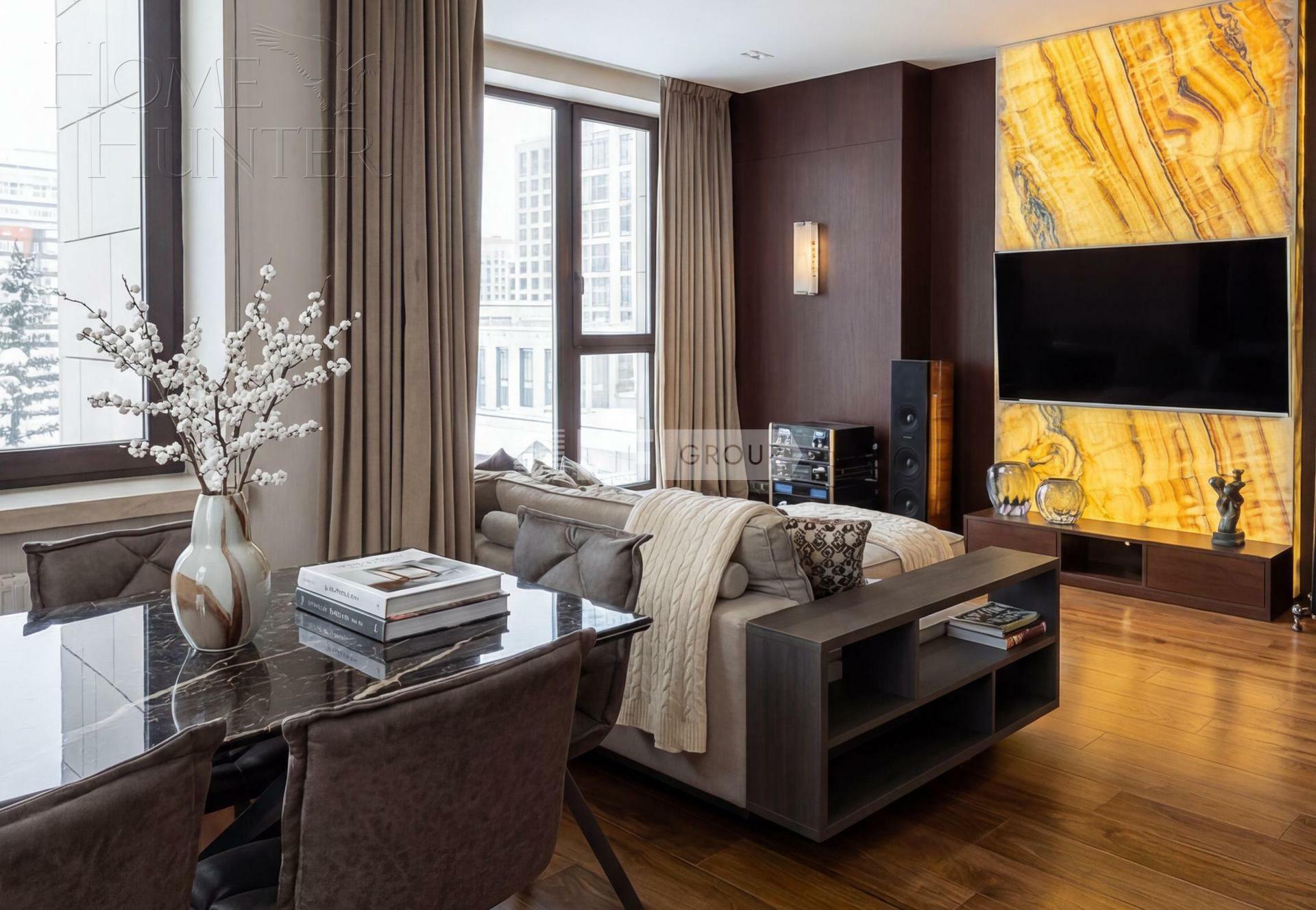 2-КОМН. КВАРТИРА С ОТДЕЛКОЙ 91.4 М² НА 4 ЭТАЖЕ