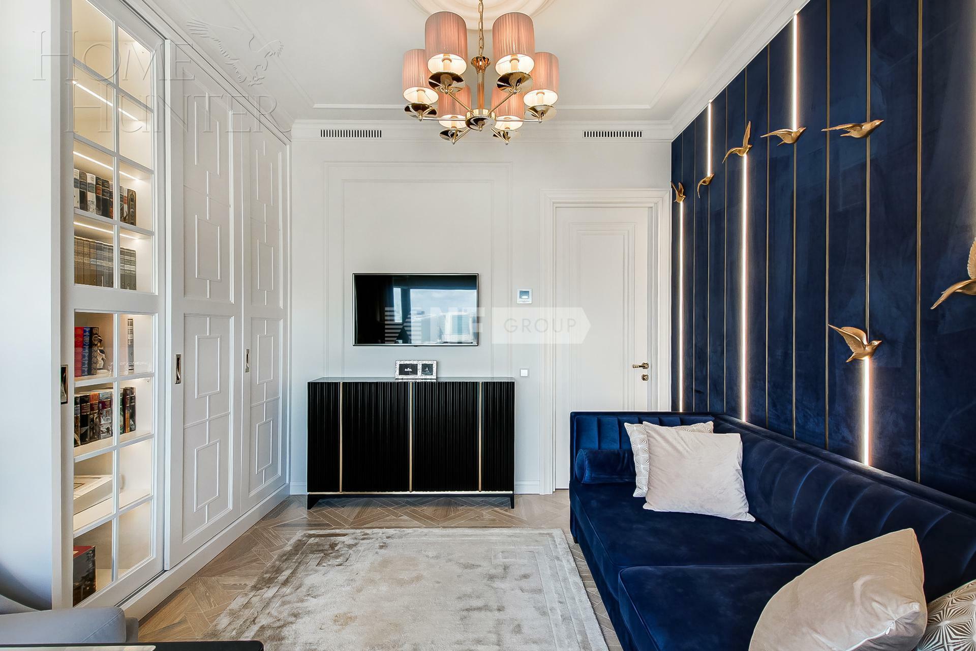 4-КОМН. КВАРТИРА С ОТДЕЛКОЙ 133.4 М² НА 23 ЭТАЖЕ