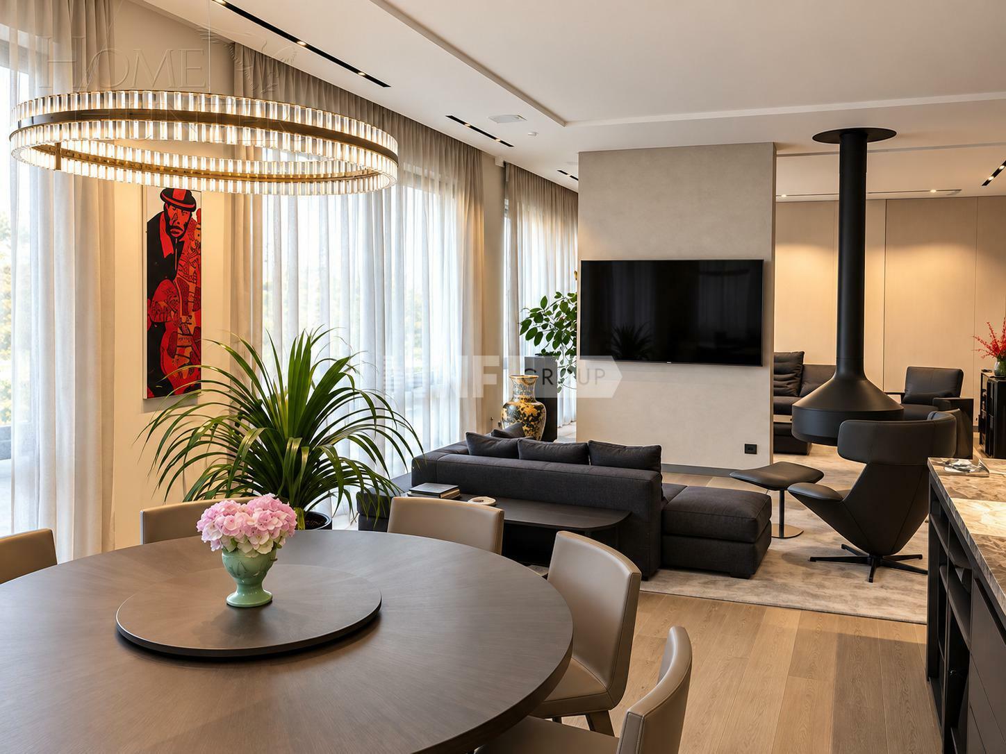 4-КОМН. КВАРТИРА С ОТДЕЛКОЙ 372 М² НА 7 ЭТАЖЕ