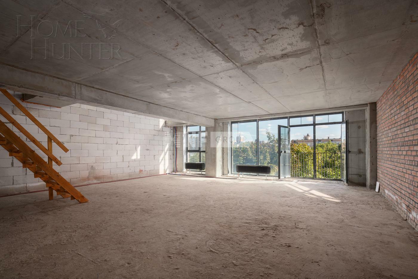 2-УРОВНЕВЫЕ АПАРТАМЕНТЫ БЕЗ ОТДЕЛКИ 157 М² НА 4 ЭТАЖЕ