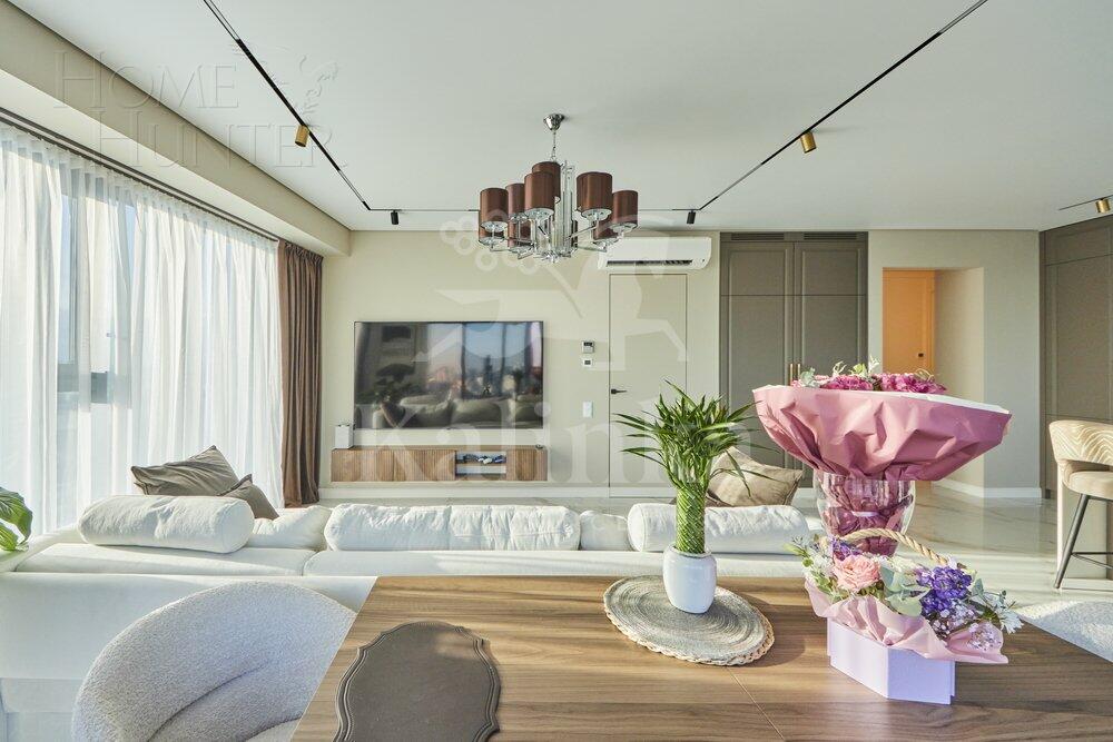 4-КОМН. КВАРТИРА С ОТДЕЛКОЙ 144 М² НА 28 ЭТАЖЕ
