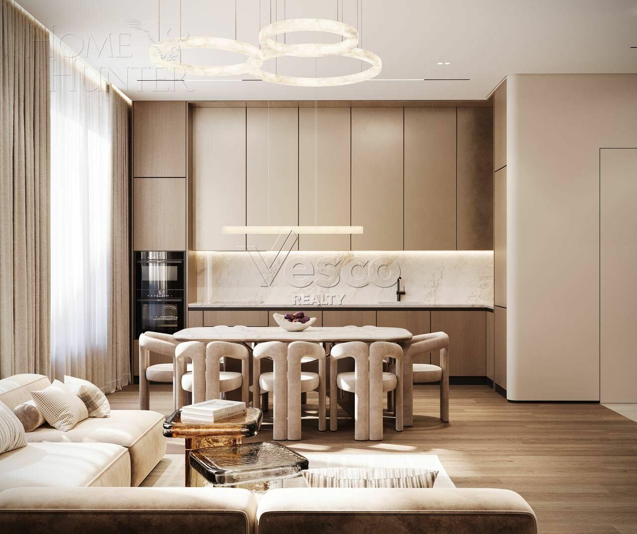4-КОМН. КВАРТИРА С ОТДЕЛКОЙ 123 М² НА 23 ЭТАЖЕ