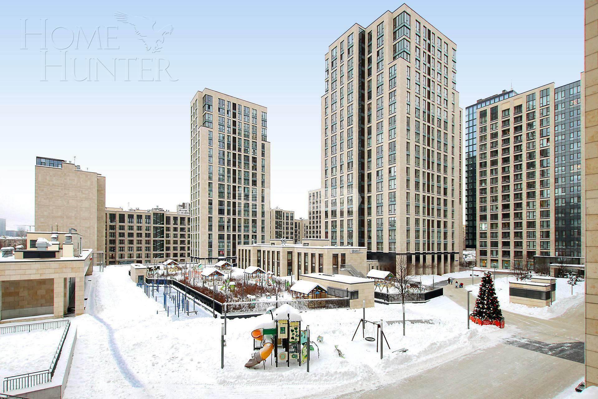 2-КОМН. КВАРТИРА С ОТДЕЛКОЙ 91.4 М² НА 4 ЭТАЖЕ
