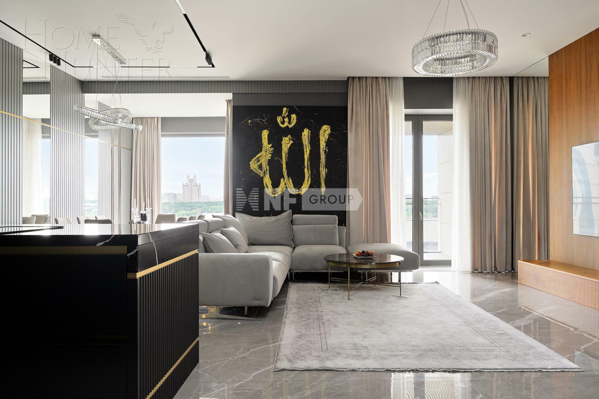 3-КОМН. КВАРТИРА С ОТДЕЛКОЙ 161 М² НА 8 ЭТАЖЕ