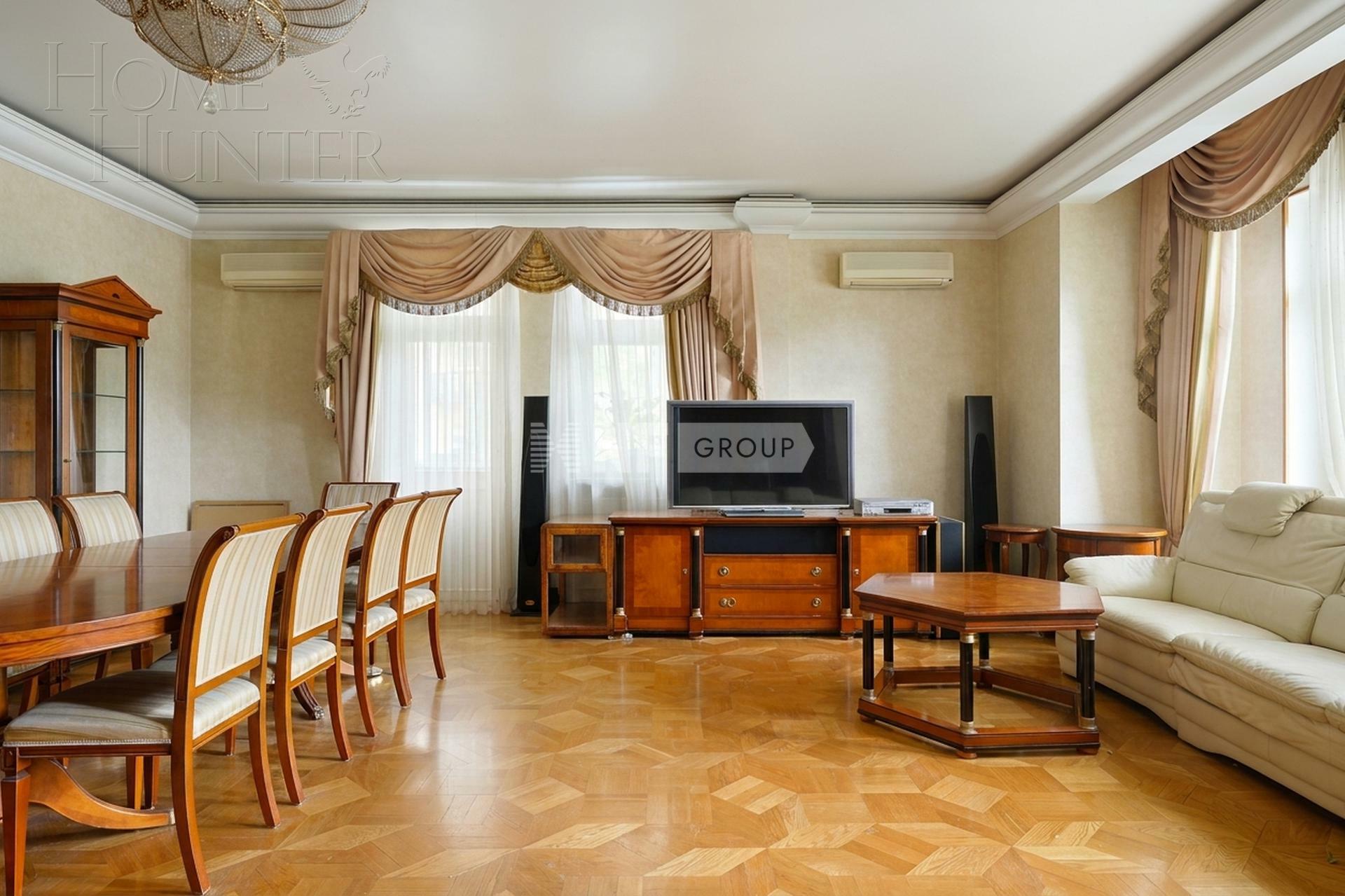 4-КОМН. КВАРТИРА С ОТДЕЛКОЙ 176 М² НА 3 ЭТАЖЕ