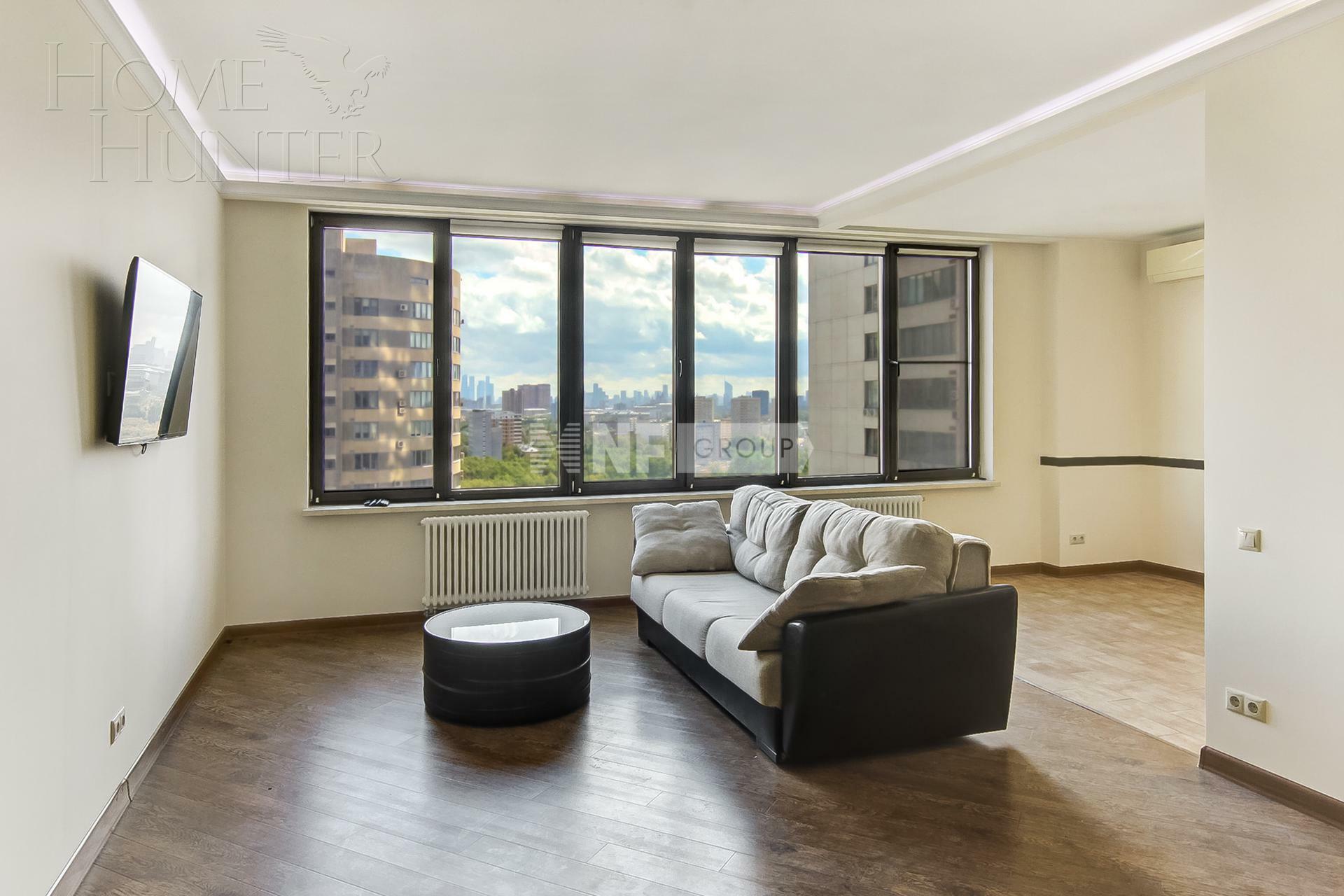 4-КОМН. КВАРТИРА С ОТДЕЛКОЙ 124 М² НА 17 ЭТАЖЕ