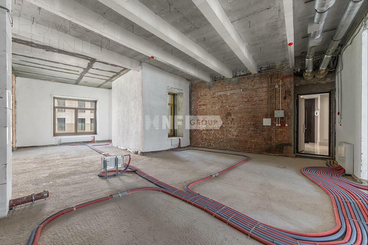 4-КОМН. КВАРТИРА БЕЗ ОТДЕЛКИ 144.6 М² НА 4 ЭТАЖЕ