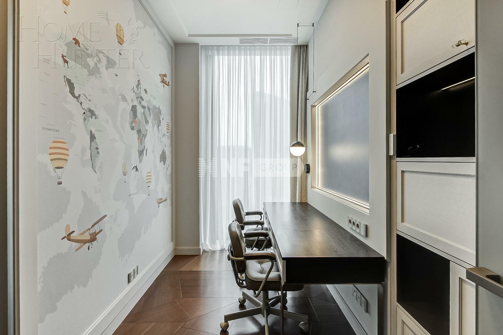 4-КОМН. АПАРТАМЕНТЫ С ОТДЕЛКОЙ 250 М² НА 57 ЭТАЖЕ