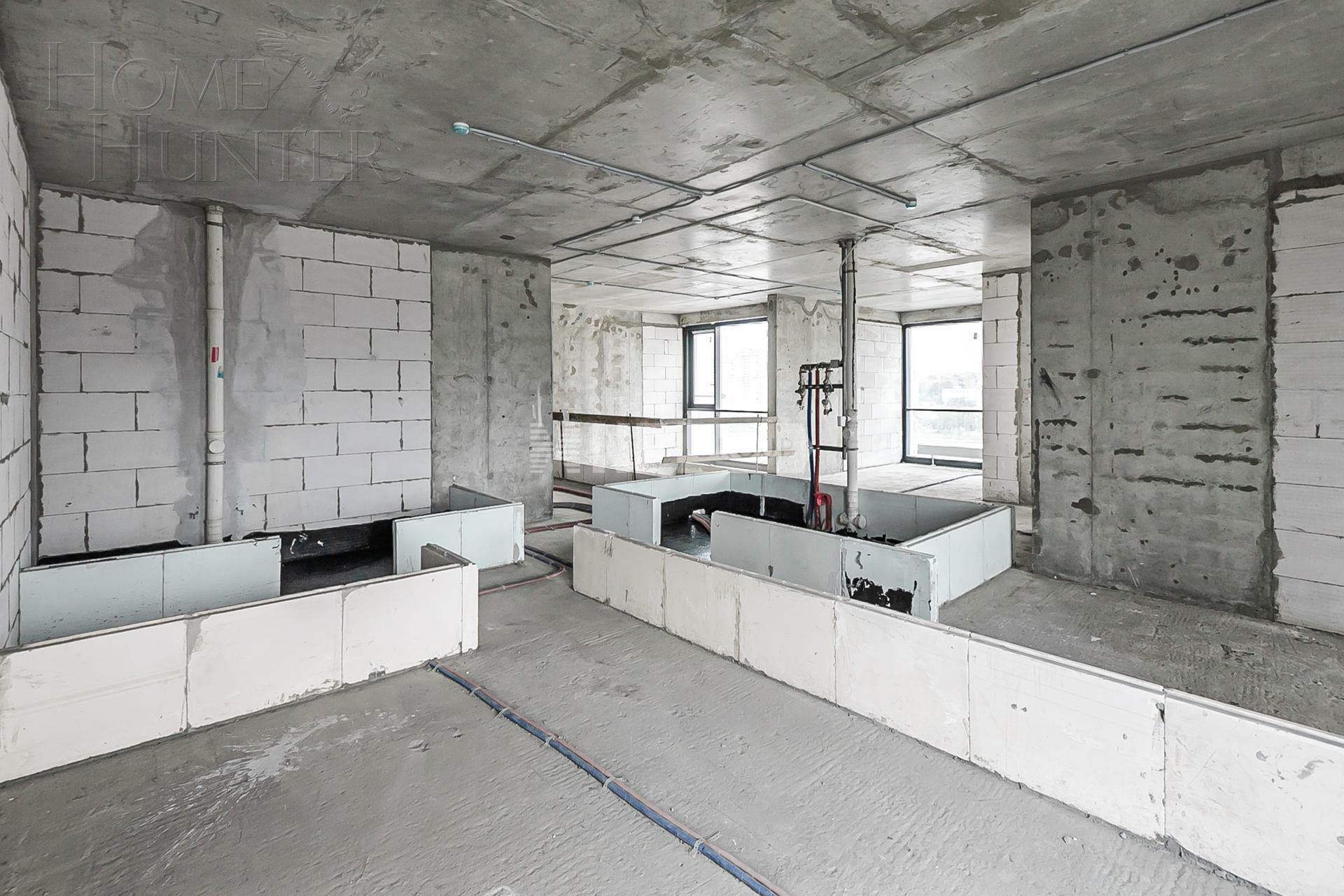 2-УРОВНЕВАЯ КВАРТИРА БЕЗ ОТДЕЛКИ 202.8 М² НА 8 ЭТАЖЕ