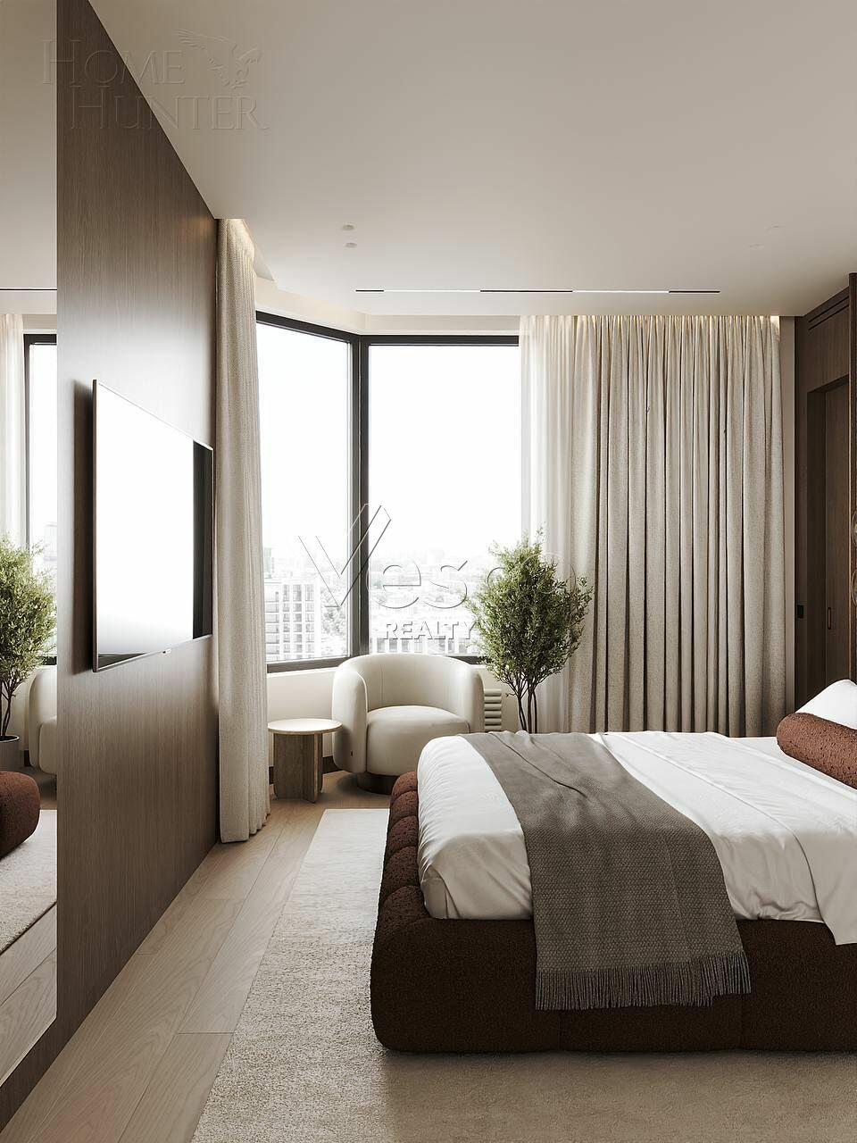 4-КОМН. КВАРТИРА С ОТДЕЛКОЙ 130 М² НА 24 ЭТАЖЕ