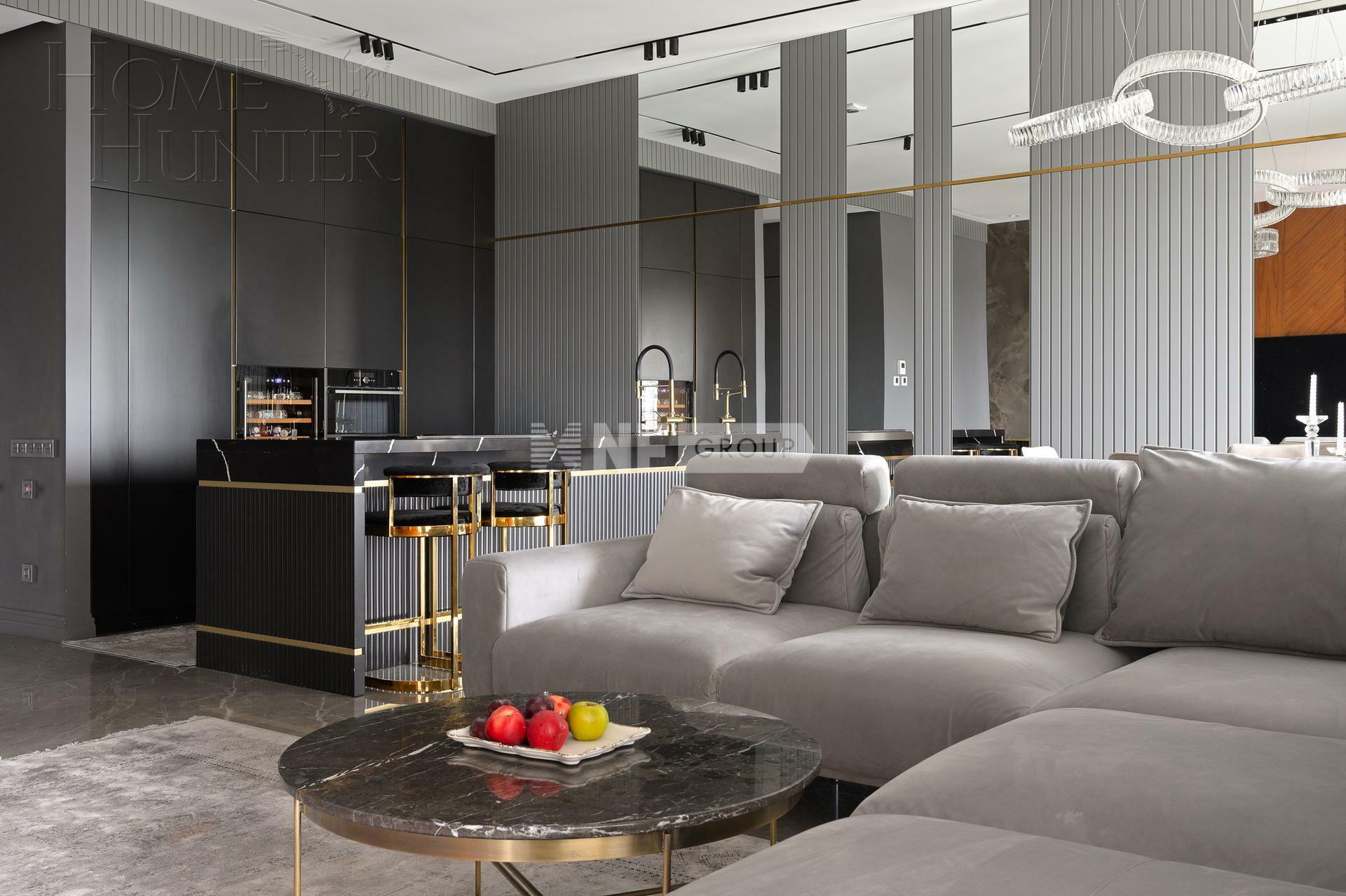 3-КОМН. КВАРТИРА С ОТДЕЛКОЙ 161 М² НА 8 ЭТАЖЕ