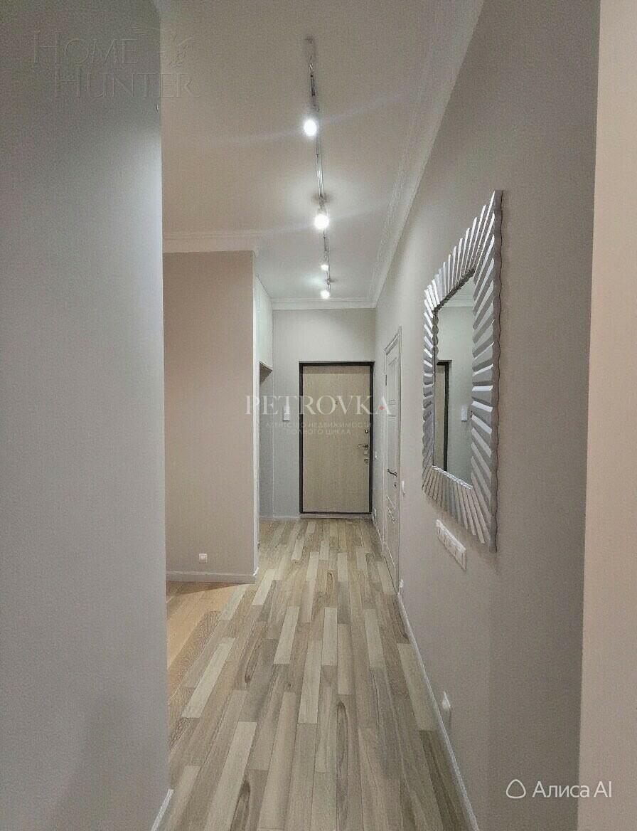 2-КОМН. КВАРТИРА С ОТДЕЛКОЙ 75.8 М² НА 13 ЭТАЖЕ