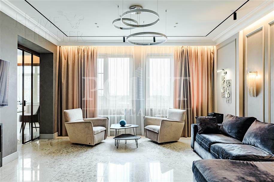 4-КОМН. КВАРТИРА С ОТДЕЛКОЙ 192 М² НА 9 ЭТАЖЕ