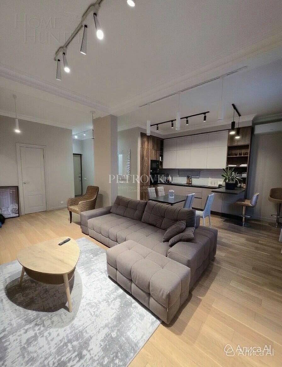 2-КОМН. КВАРТИРА С ОТДЕЛКОЙ 75.8 М² НА 13 ЭТАЖЕ