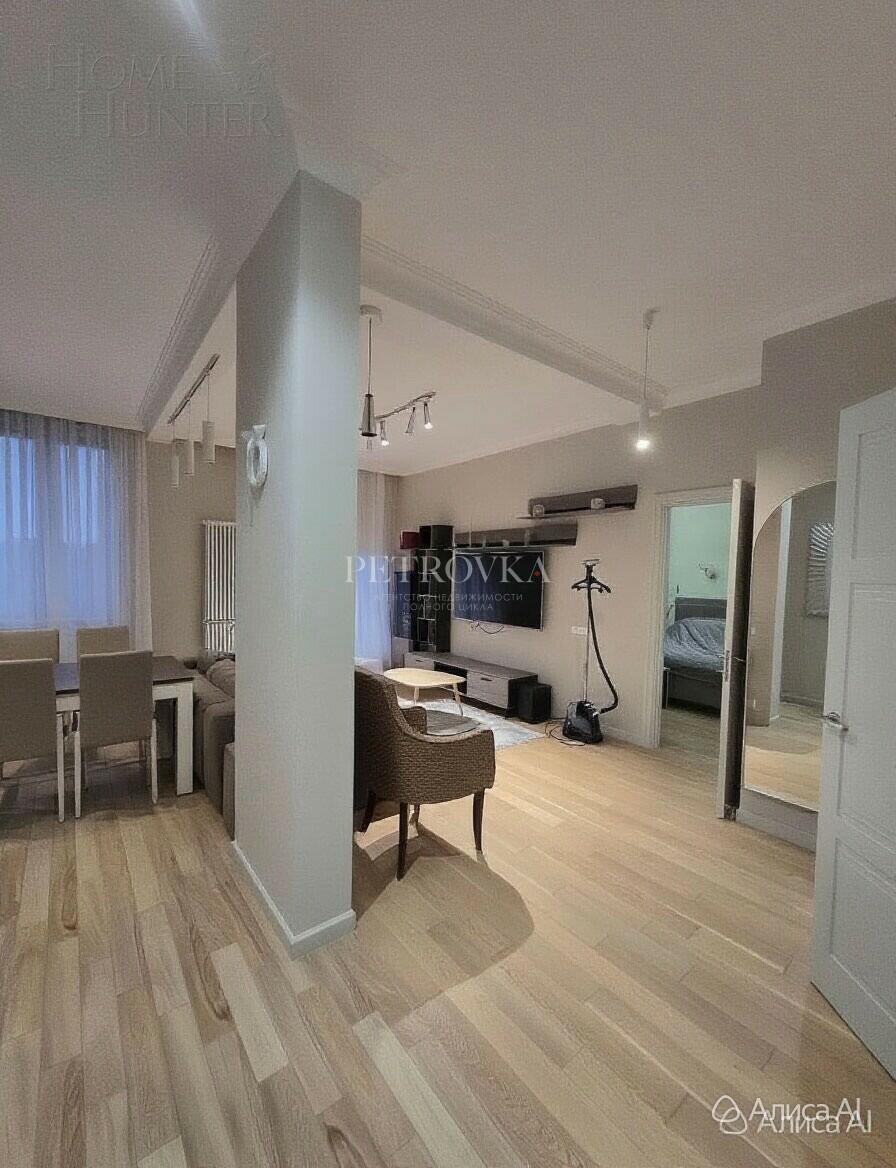 2-КОМН. КВАРТИРА С ОТДЕЛКОЙ 75.8 М² НА 13 ЭТАЖЕ