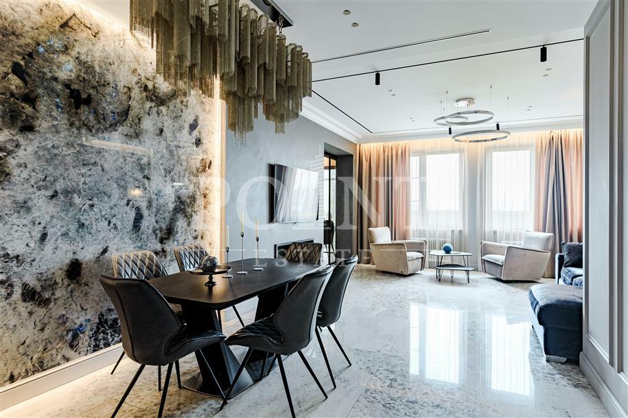 4-КОМН. КВАРТИРА С ОТДЕЛКОЙ 192 М² НА 9 ЭТАЖЕ