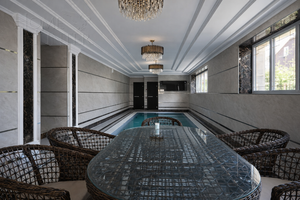 3-этажный коттедж 850 м² с отделкой