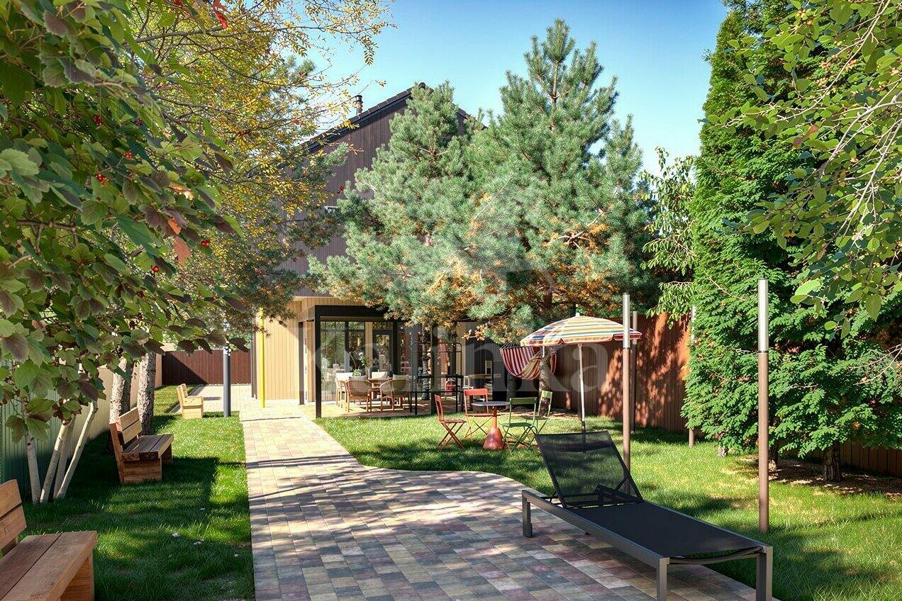 2-этажный коттедж 342 м² с отделкой
