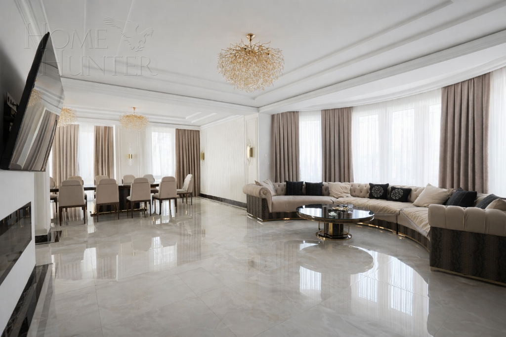 3-этажный коттедж 850 м² с отделкой