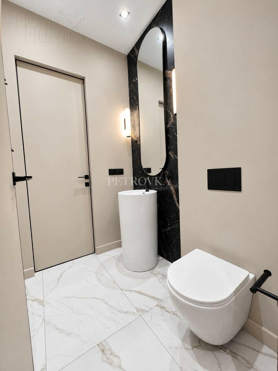 1-этажный таунхаус 150 м² с отделкой