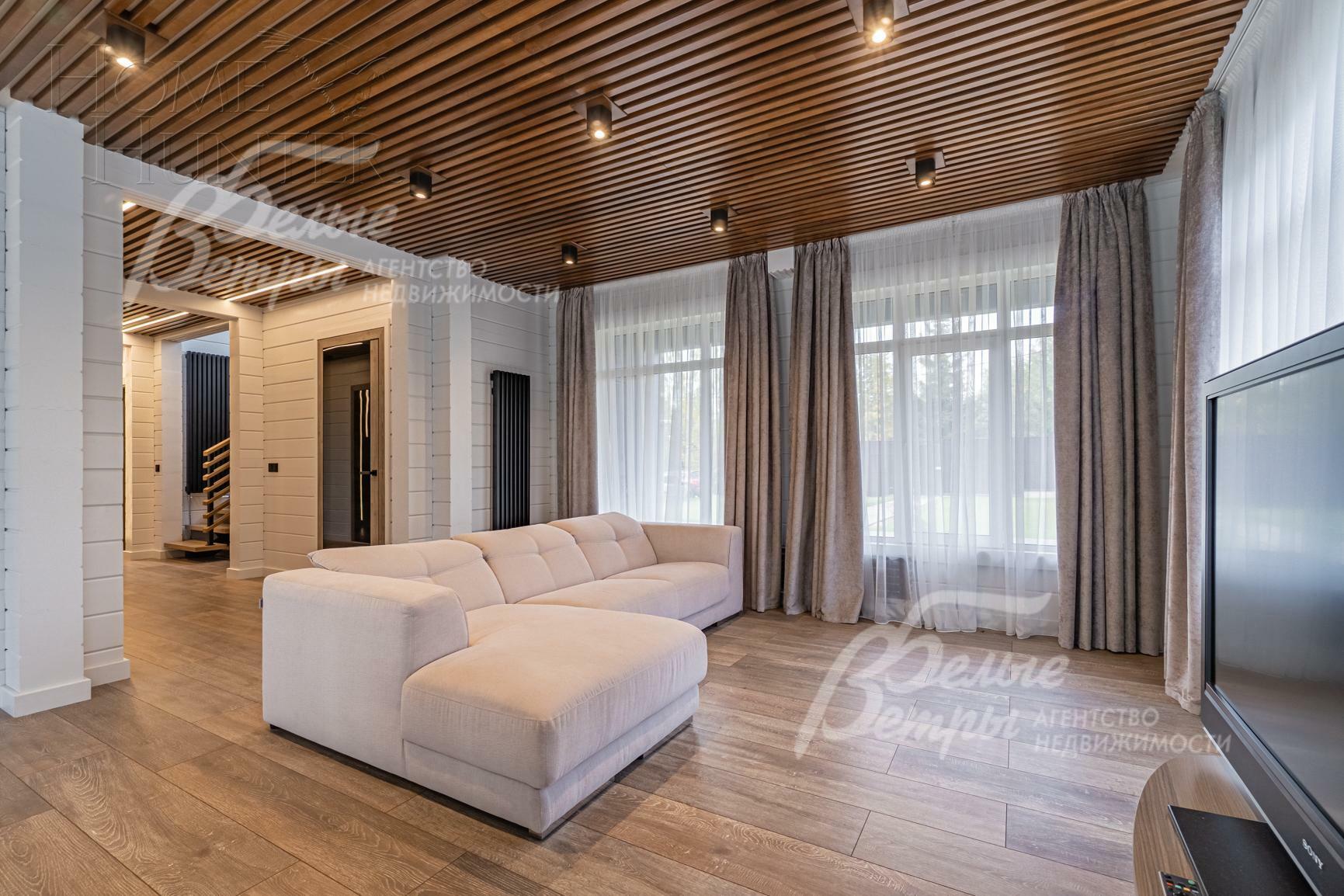 2-этажный коттедж 290 м² с отделкой