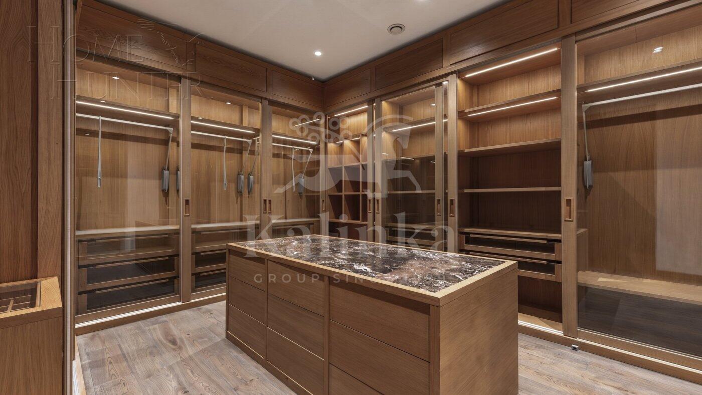 2-этажный коттедж 1 365 м² с отделкой
