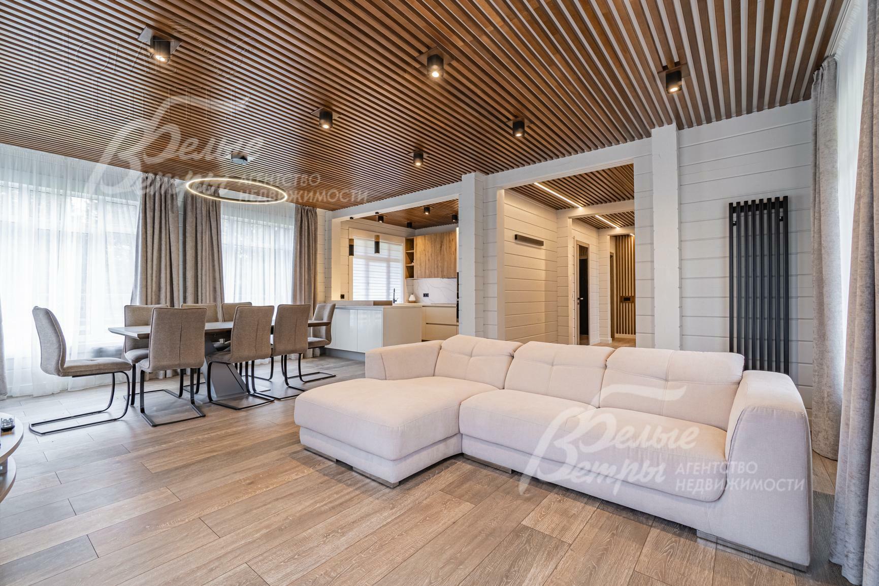 2-этажный коттедж 290 м² с отделкой