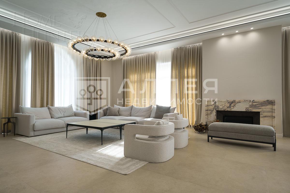 2-этажный коттедж 500 м² с отделкой