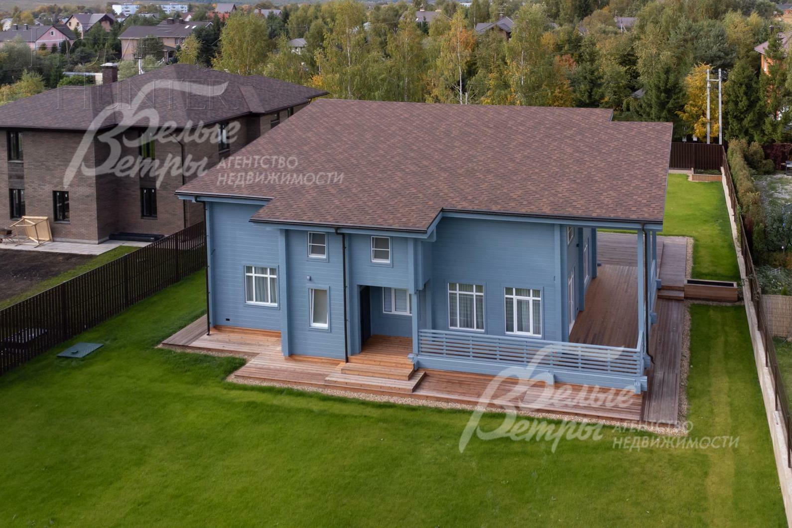 2-этажный коттедж 290 м² с отделкой