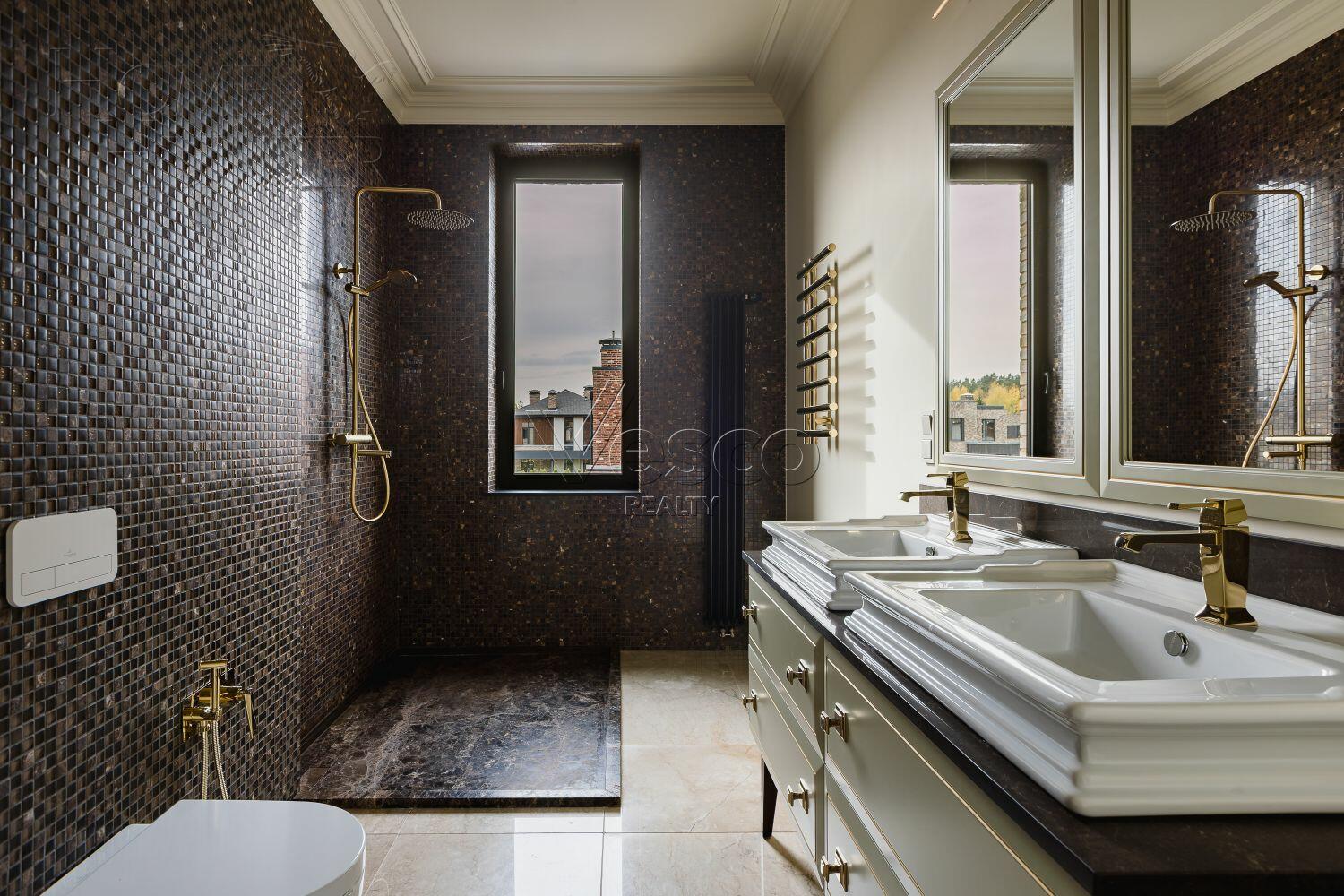 2-этажный коттедж 380 м² с отделкой