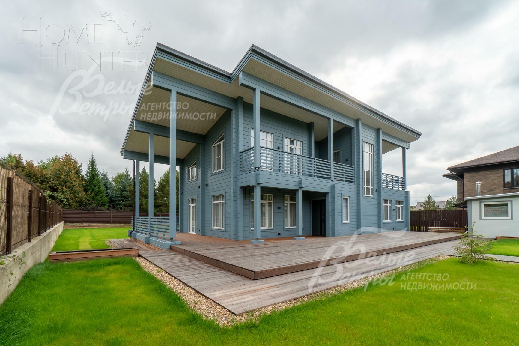 2-этажный коттедж 290 м² с отделкой
