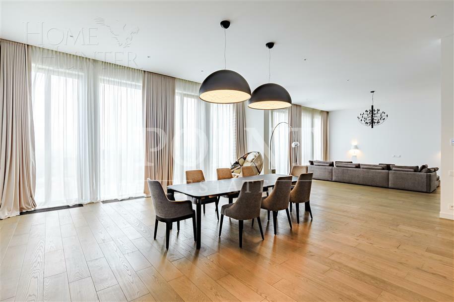 4-КОМН. ПЕНТХАУС С ОТДЕЛКОЙ 253 М² НА 21 ЭТАЖЕ