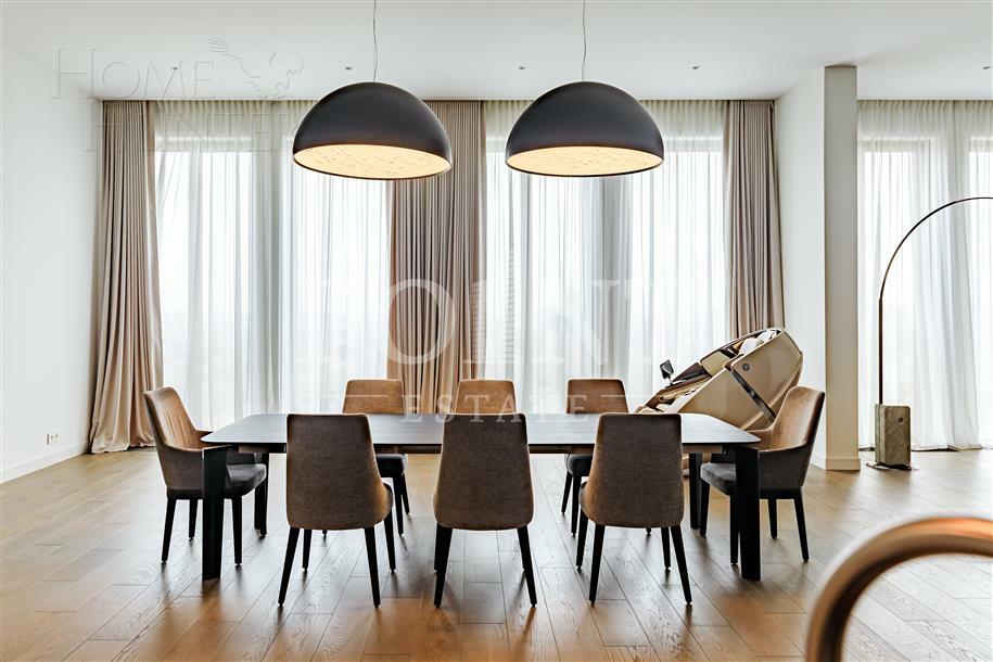 4-КОМН. ПЕНТХАУС С ОТДЕЛКОЙ 253 М² НА 21 ЭТАЖЕ