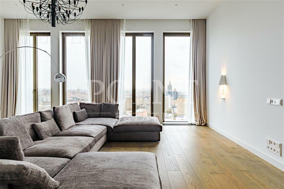 4-КОМН. ПЕНТХАУС С ОТДЕЛКОЙ 253 М² НА 21 ЭТАЖЕ
