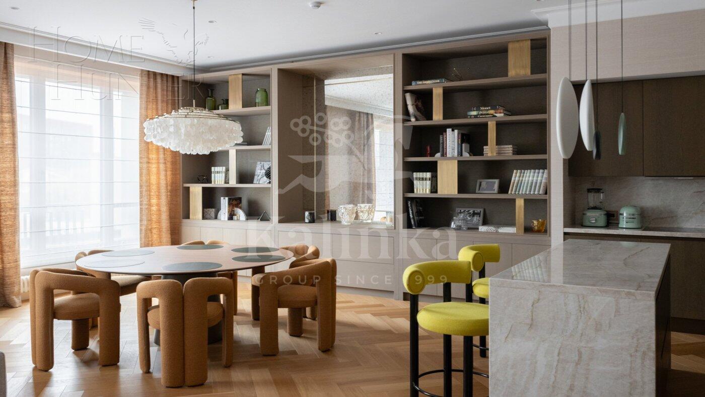 3-КОМН. АПАРТАМЕНТЫ С ОТДЕЛКОЙ 139 М² НА 5 ЭТАЖЕ