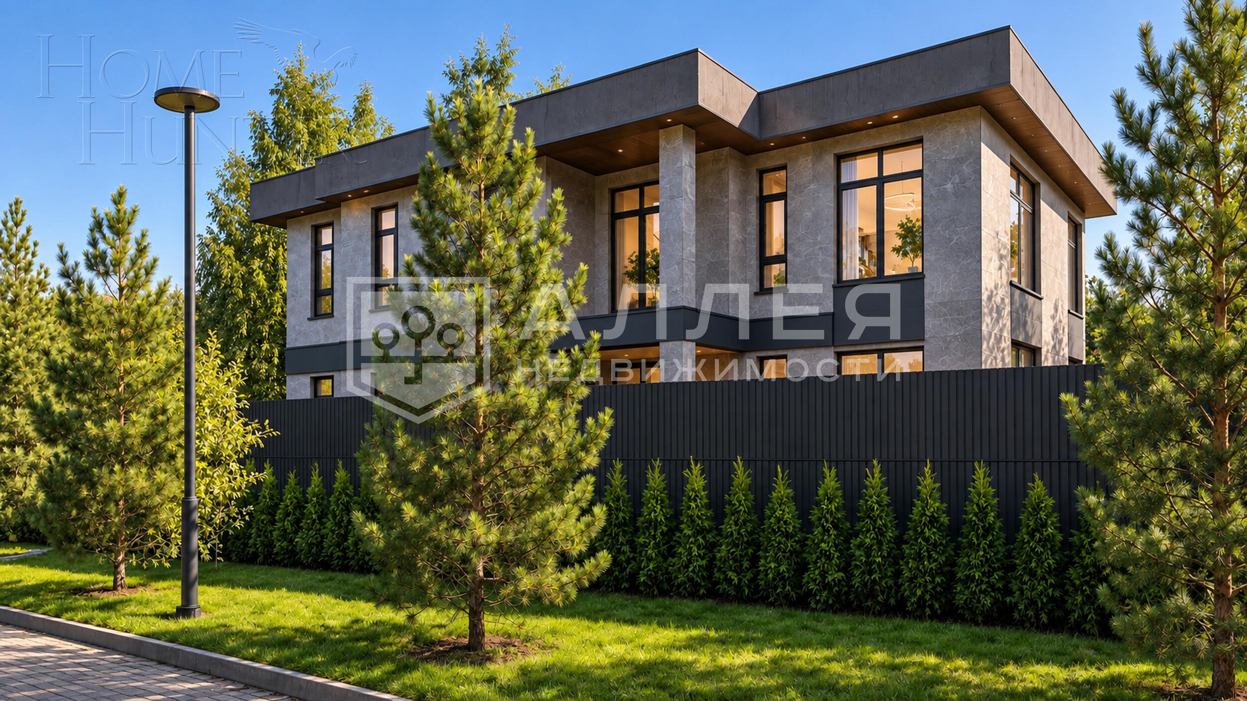 2-этажный коттедж 490 м² с отделкой