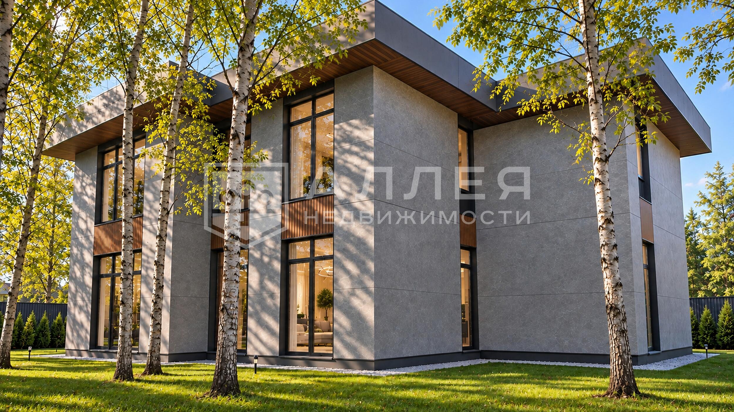 2-этажный коттедж 490 м² с отделкой